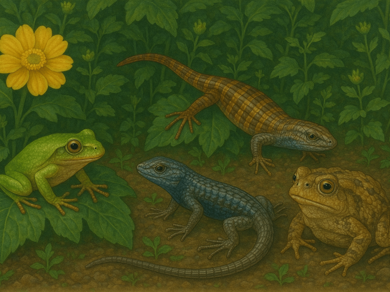 Lots of little creatures live in gardens and seem to thrive. Napa Valley News Group image