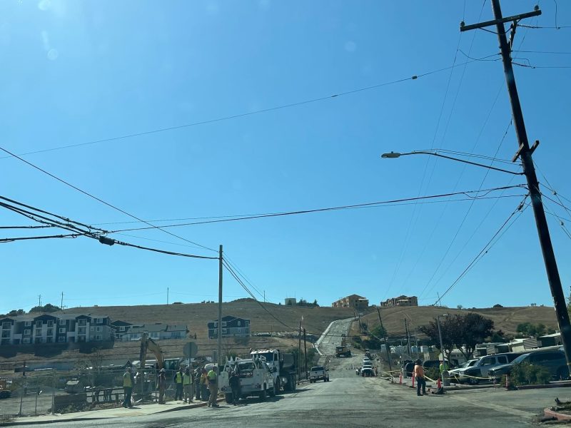 Apartments are under construction on Oat Hill overlooking Napa Junction in American Canyon. It is among the major projects under way in the city. Kerana Todorov photo