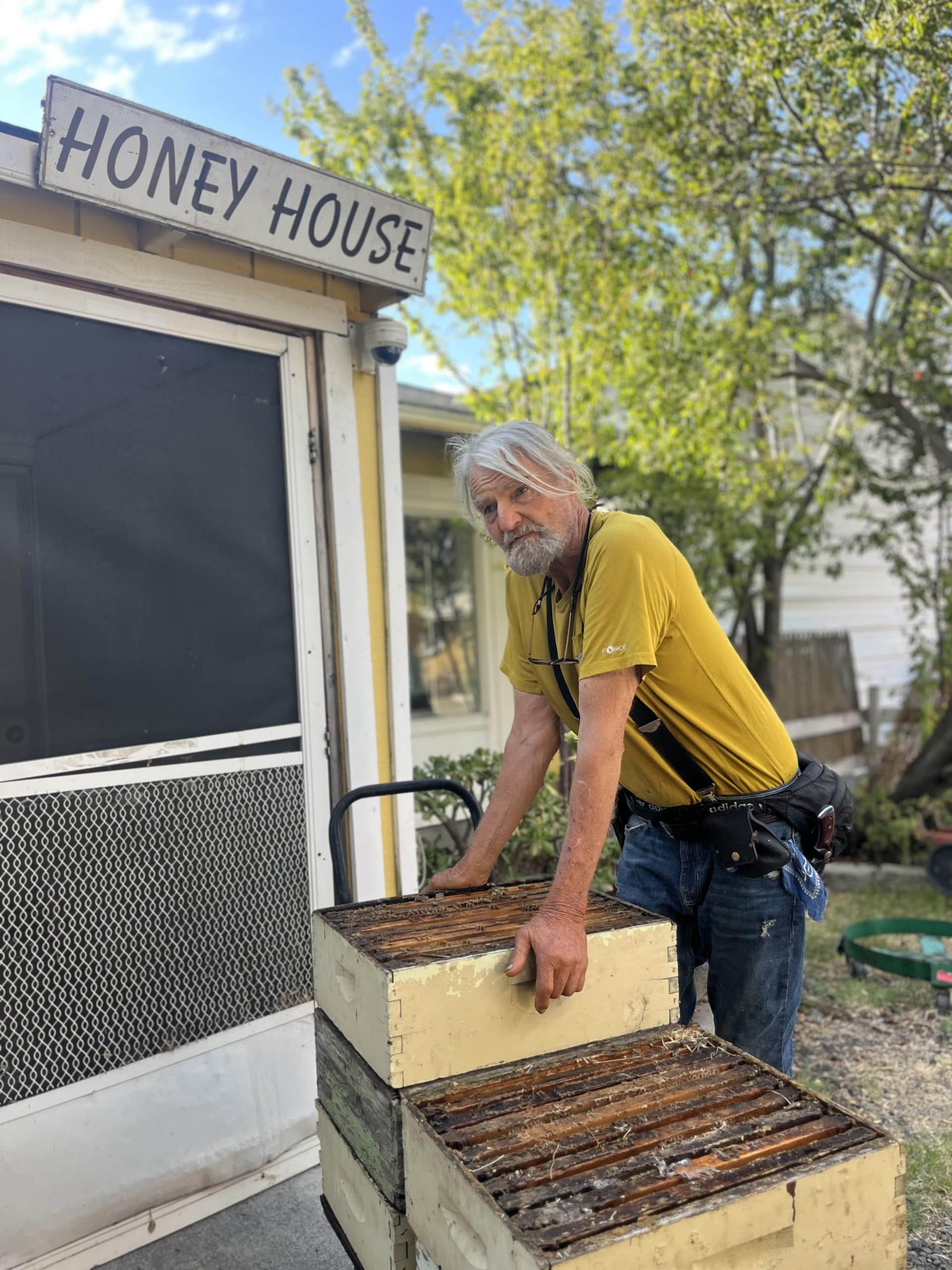 Spencer Marshall has observed worrying changes for bees since he and his wife began their honey business in American Canyon in 1992. Griffin Jones photo