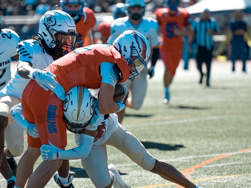Jamar Choyce and Cole Gholar American Canyon wolves