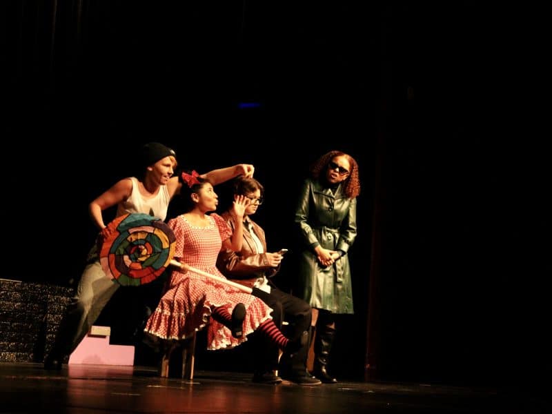 Isabella Mosing, Luisa Sandoval, AB Ferrari-Novak, Madison Gaskins in Theft of a Confection from a Minor