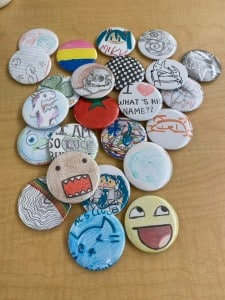 handmade pins for queer representation