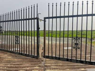 Gates of Green Island Vineyard in American Canyon