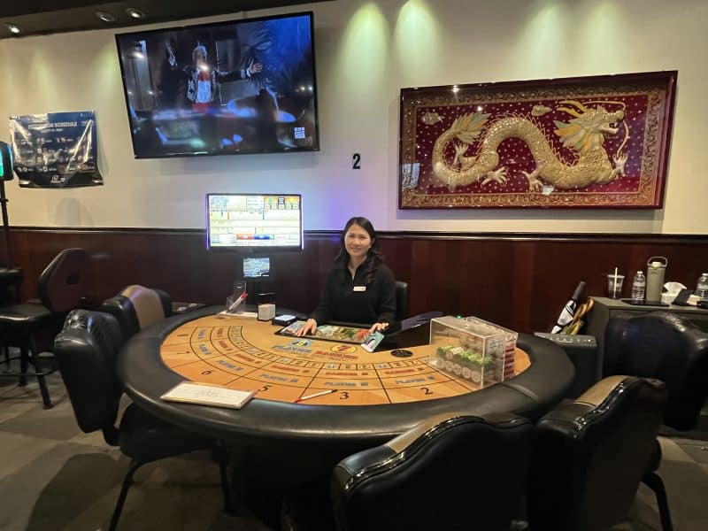 Season Napa Valley Casino card dealer