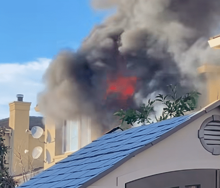 house fire