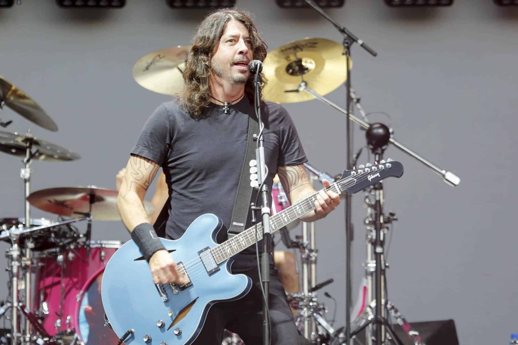 Foo Fighters frontman Dave Grohl performing at BottleRock 2017. Sue Negrini photo