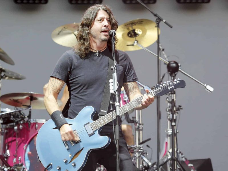 Foo Fighters frontman Dave Grohl performing at BottleRock 2017. Sue Negrini photo