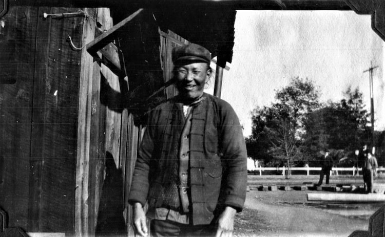 man smiling