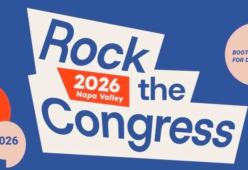graphic image with text in center stating rock the congress